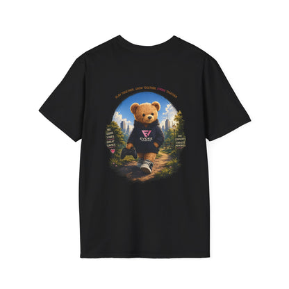 Adult Bear Tee Pink