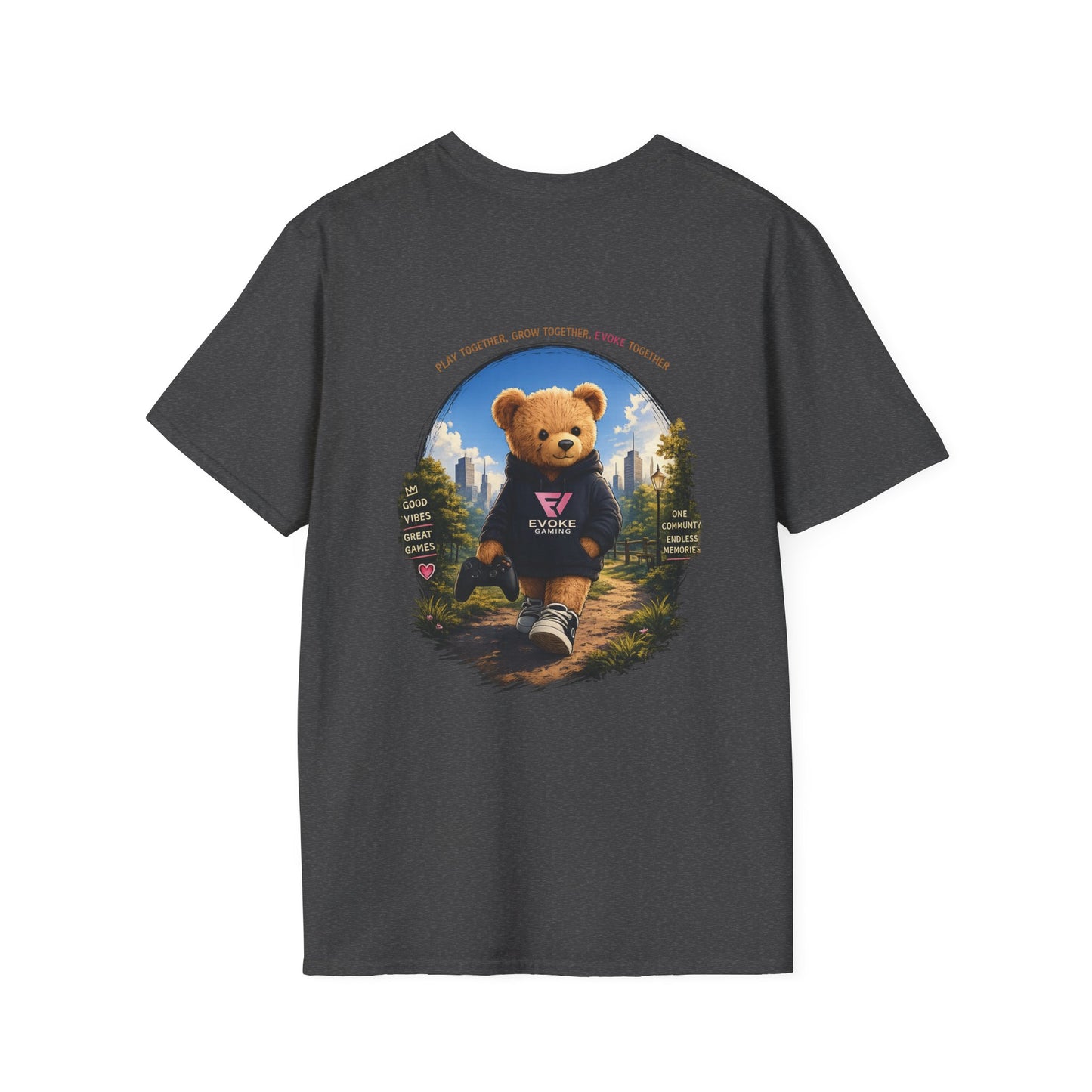 Adult Bear Tee Pink