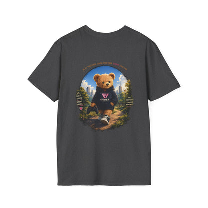 Adult Bear Tee Pink