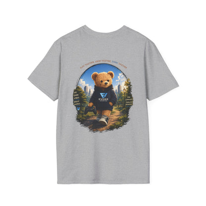 Adult Bear Tee Blue