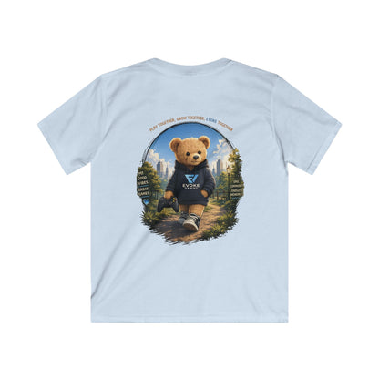 Youth Teddy Bear Backprint Tee