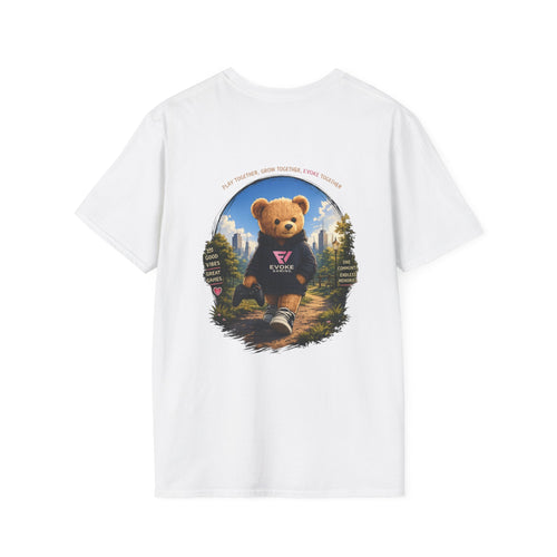 Adult Bear Tee Pink