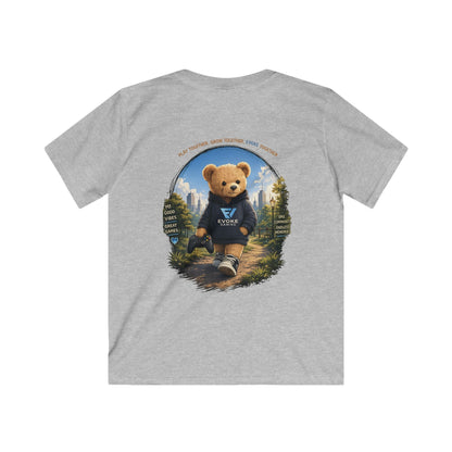 Youth Teddy Bear Backprint Tee