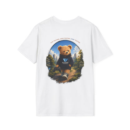 Adult Bear Tee Blue