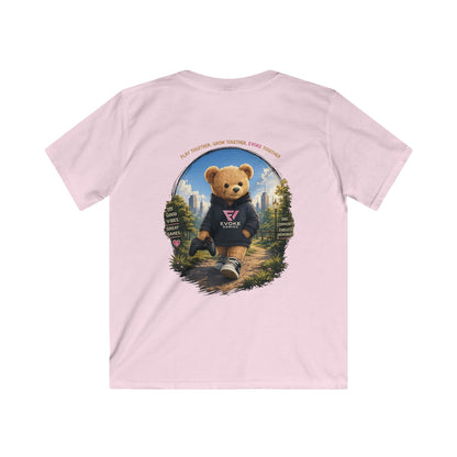Youth Teddy Bear Backprint Tee