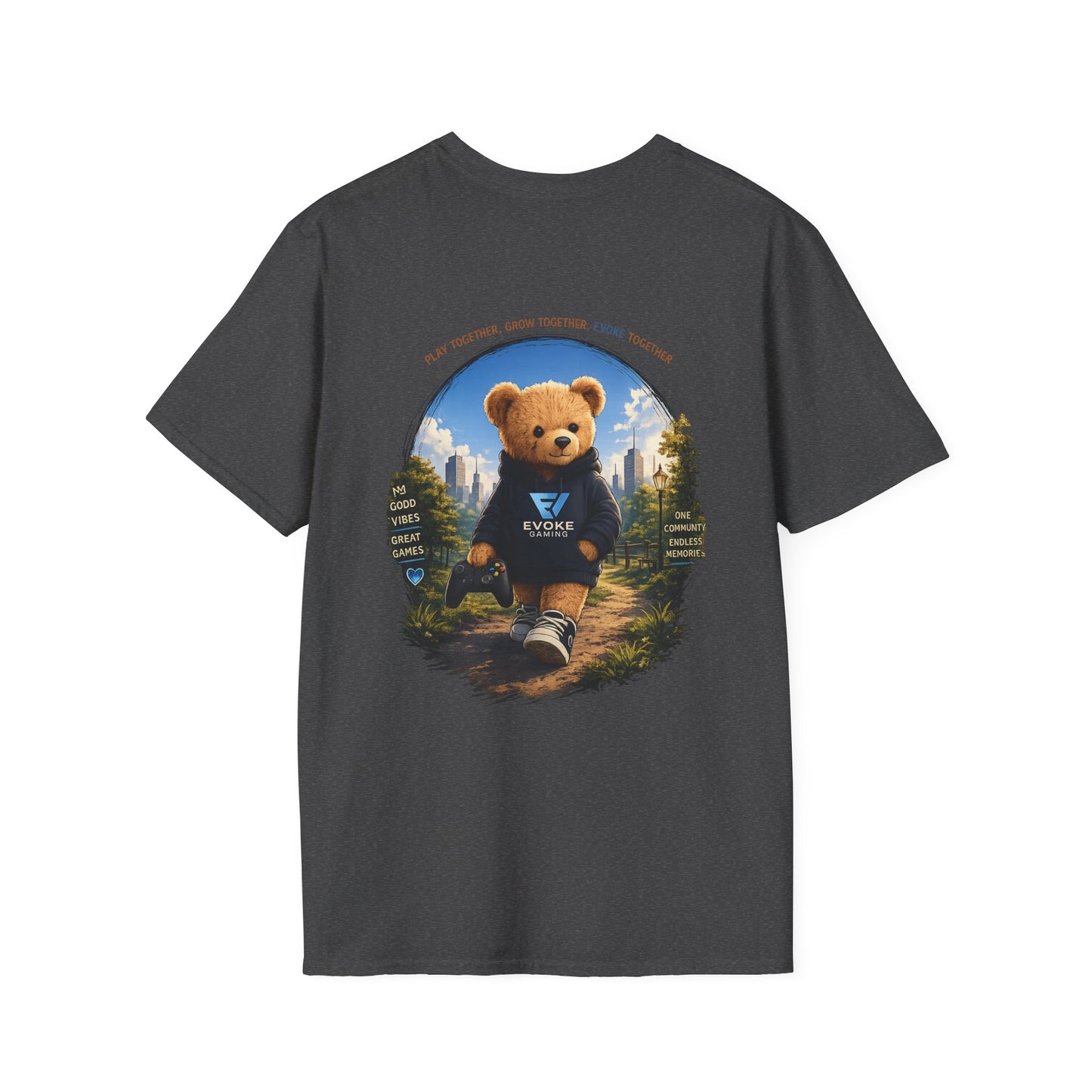 Adult Bear Tee Blue