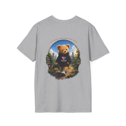 Adult Bear Tee Pink