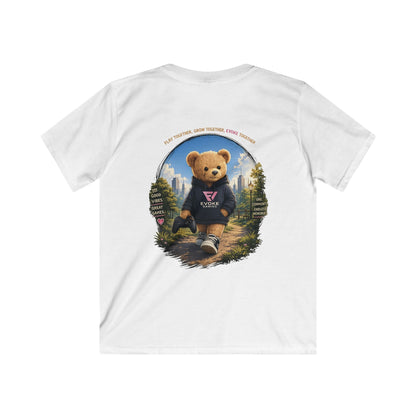 Youth Teddy Bear Backprint Tee